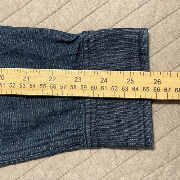 On The Byas Long Sleeve Button Down Shirt Adult Size Large - Picture 6 of 8